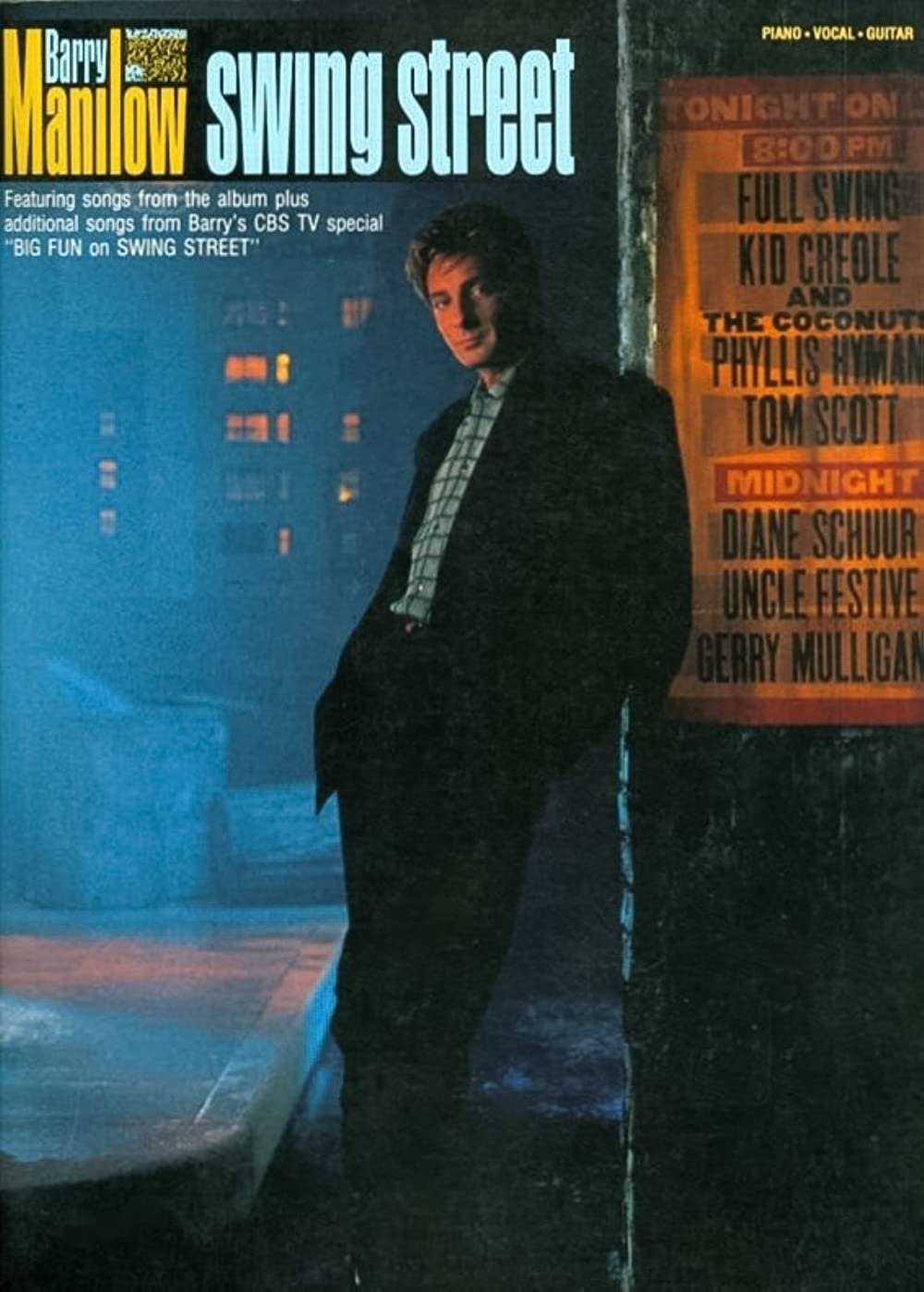 Barry Manilow: Big Fun on Swing Street poster