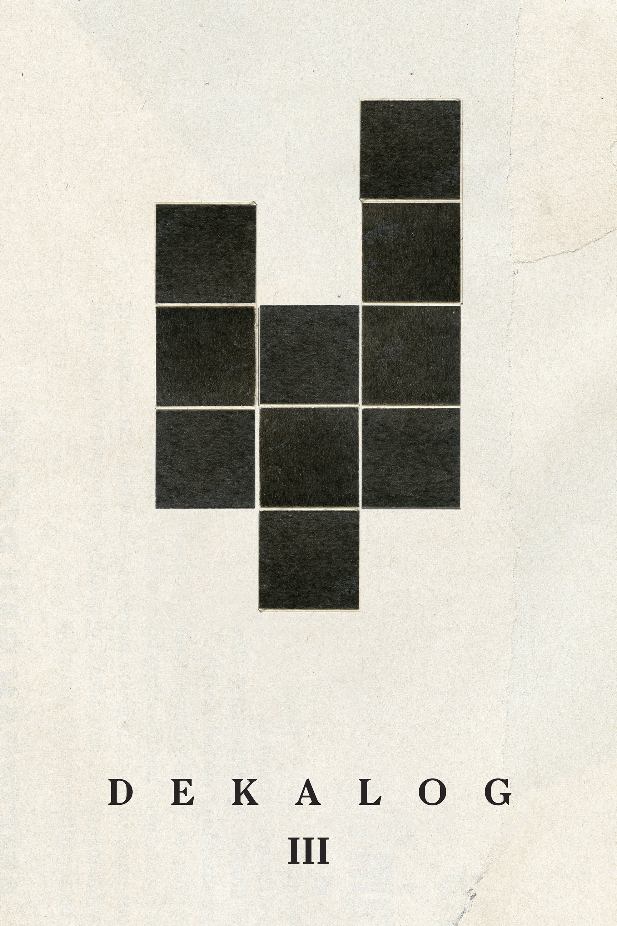 Decalogue III poster
