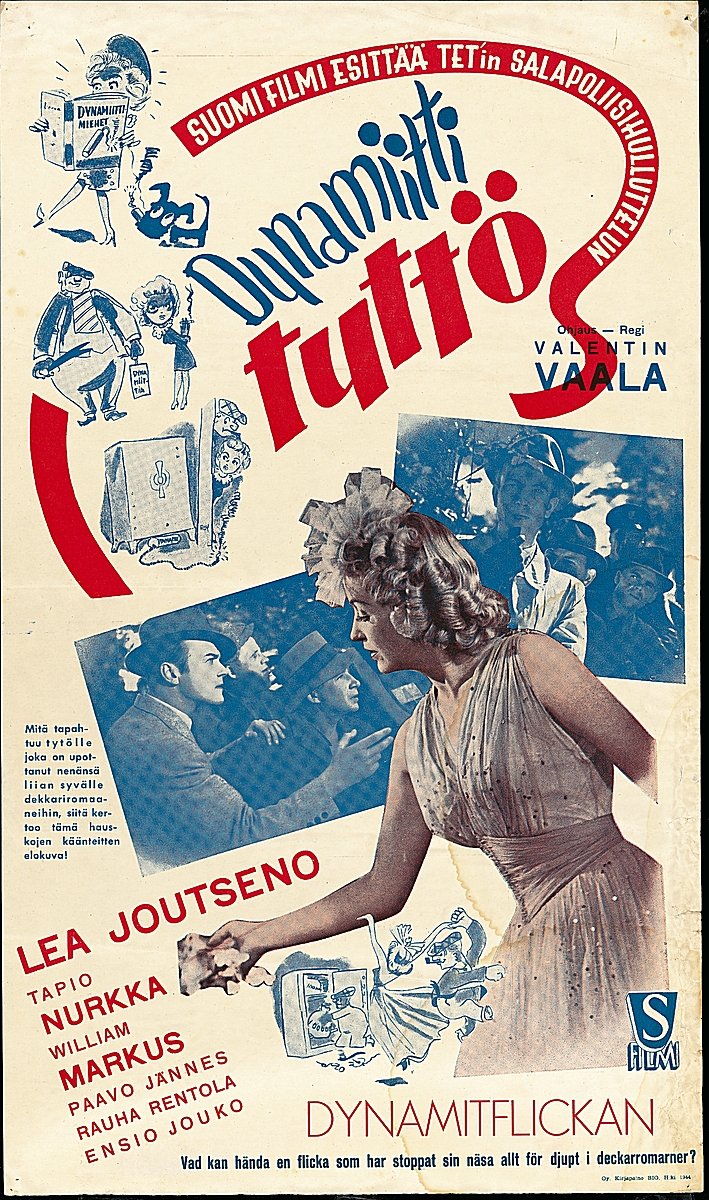 Dynamiittityttö poster