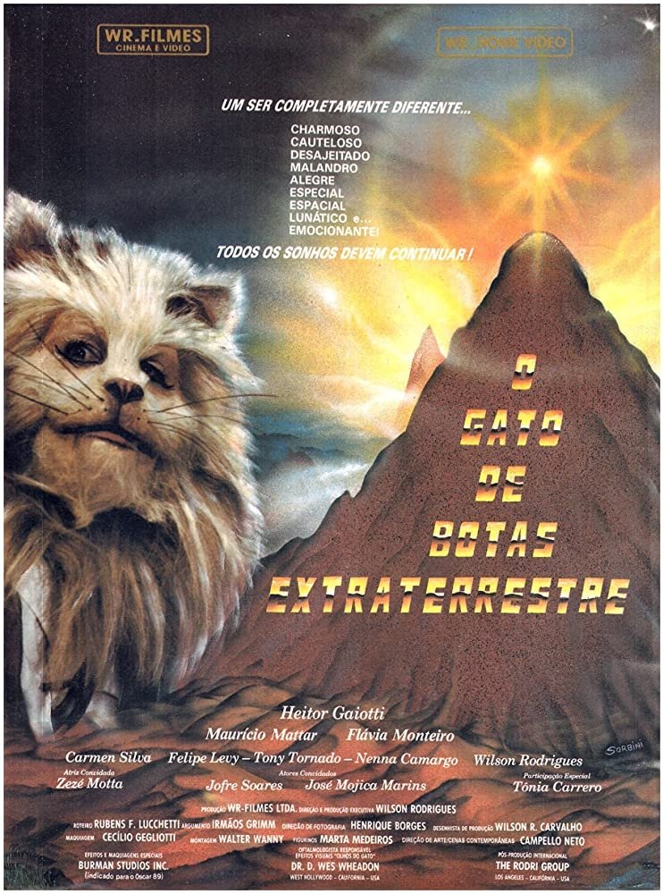 Extraterrestrial Cat in Boots poster