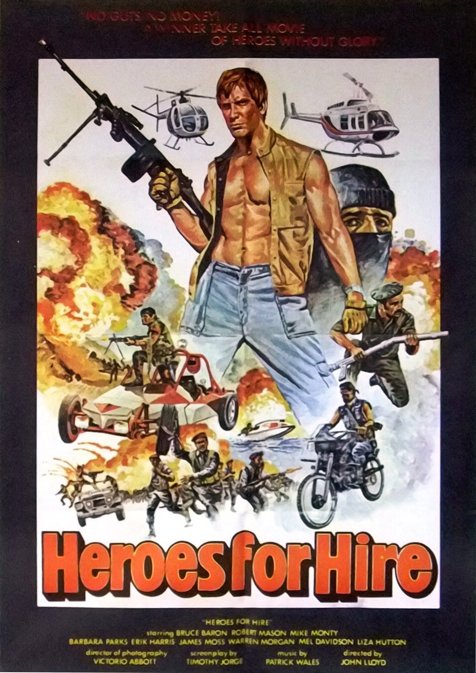 Heroes for Hire poster