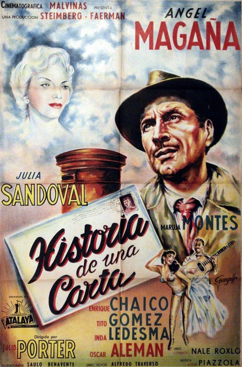 Historia de una carta poster