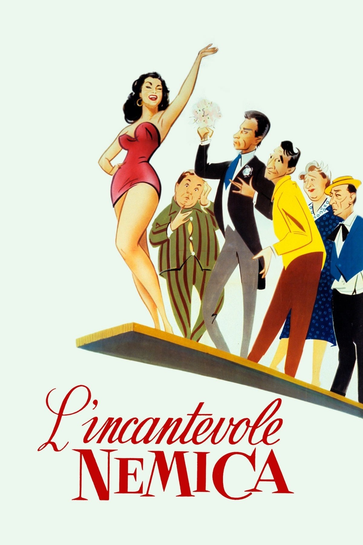 L'Incantevole nemica poster