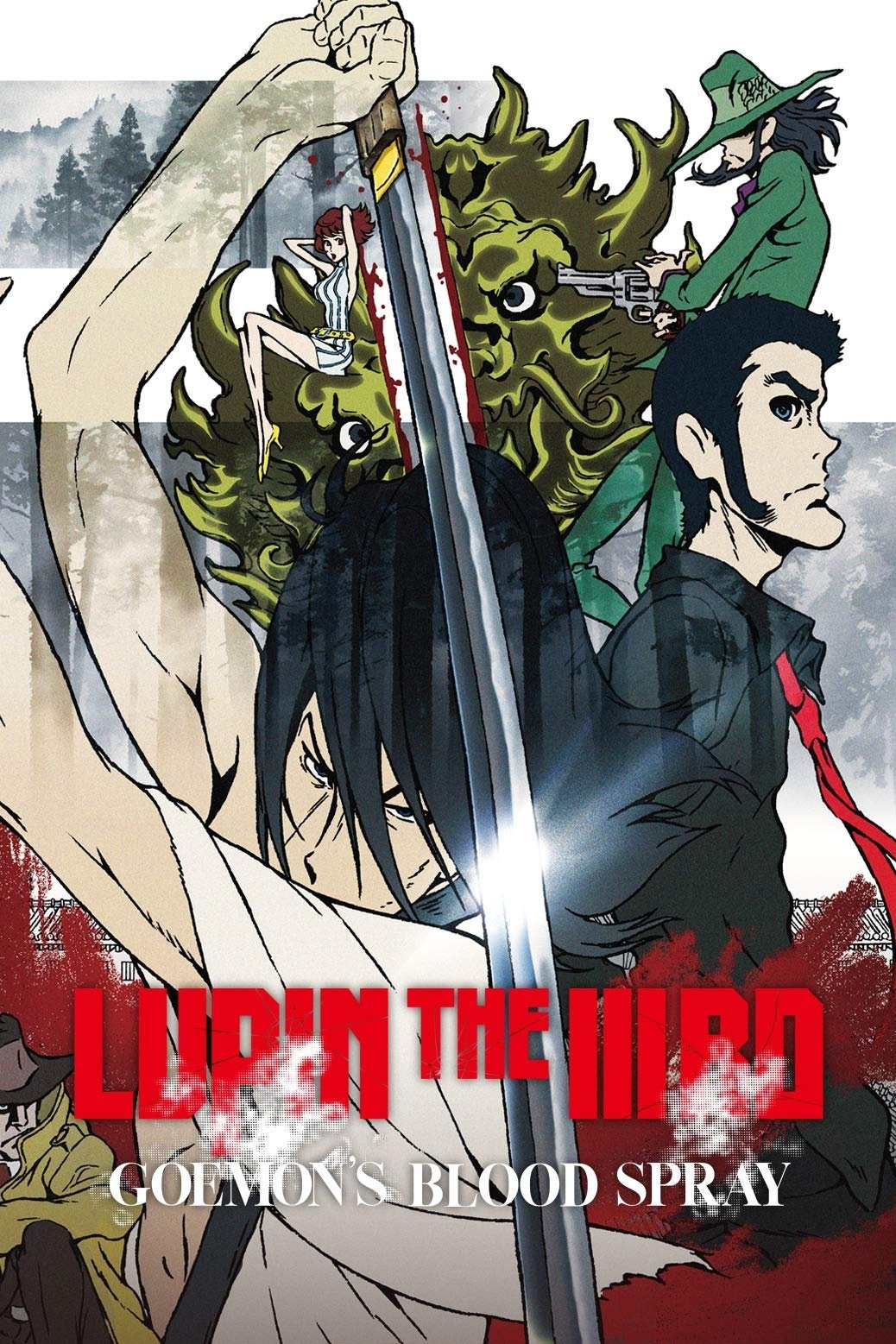 Lupin the IIIrd: Goemon's Blood Spray poster