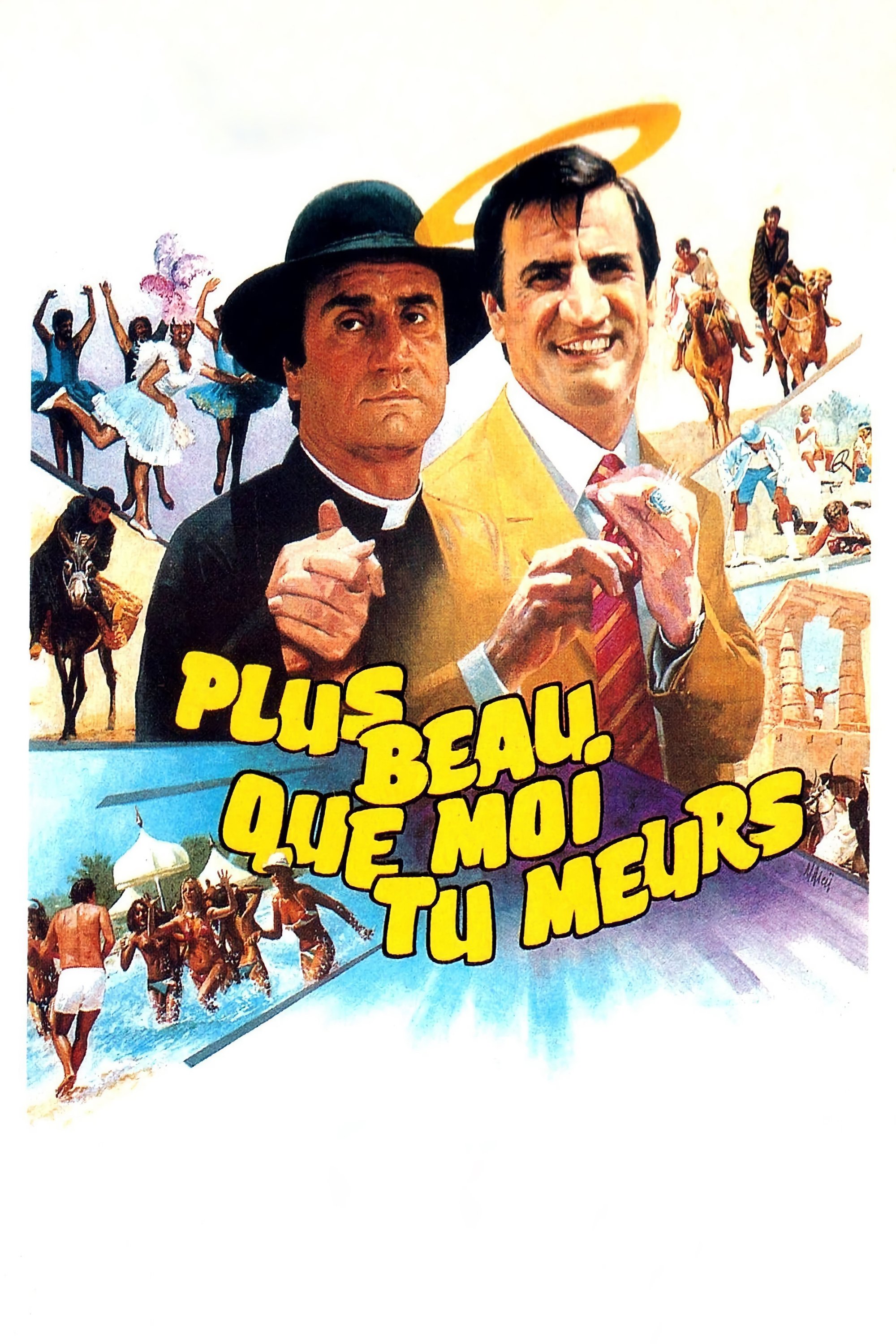 Plus beau que moi tu meurs poster