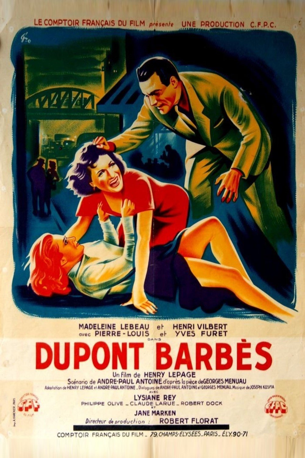 Sins of Madeleine poster