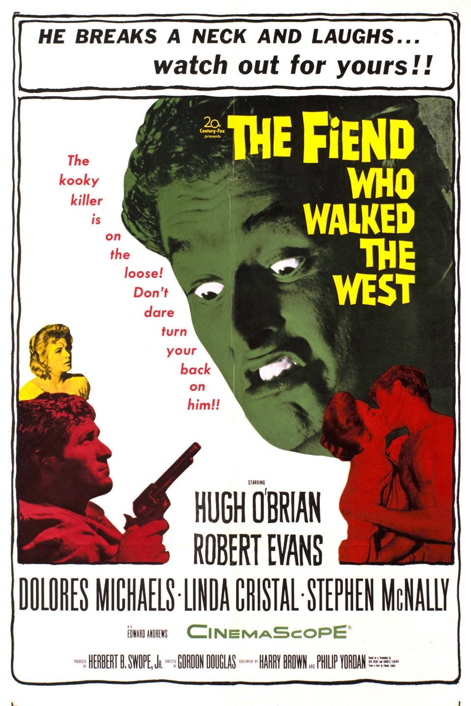 The Fiend Who Walked the West poster