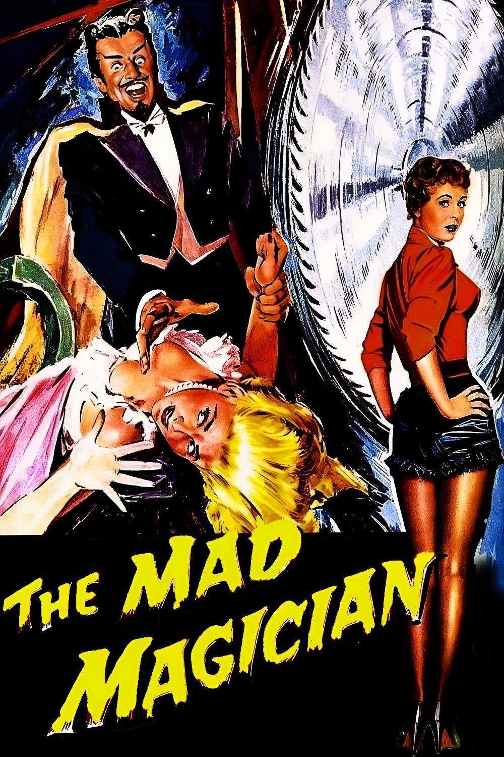 The Mad Magician poster