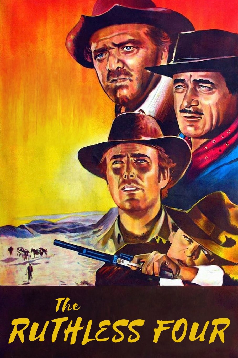 The Ruthless Four poster